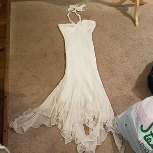 Ivory formal dress